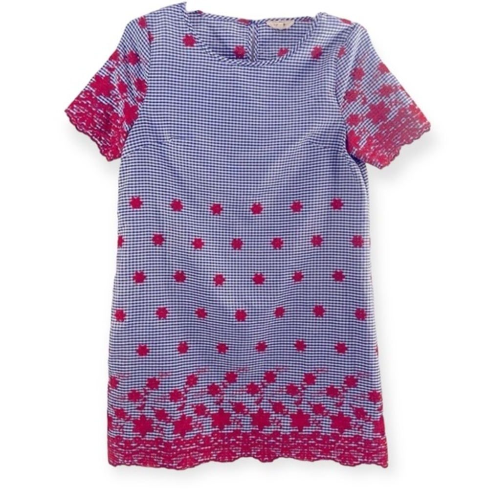 Entro Women’s Stitch Embellished Floral Dress Size M